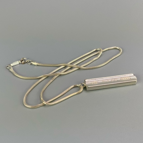 🆂🅾🅻🅳 Auth Tiffany 1837 Pendant Necklace AG925 - Picture 5 of 7